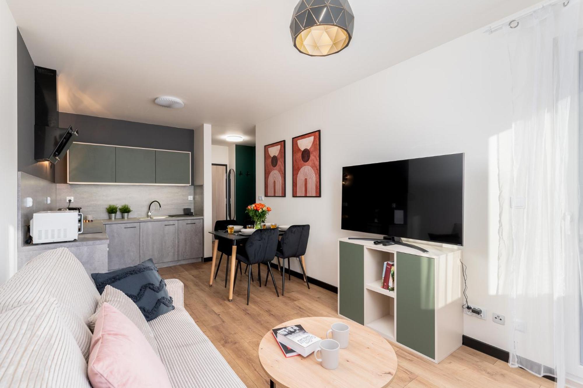 Dabie Park Residence Краков Экстерьер фото